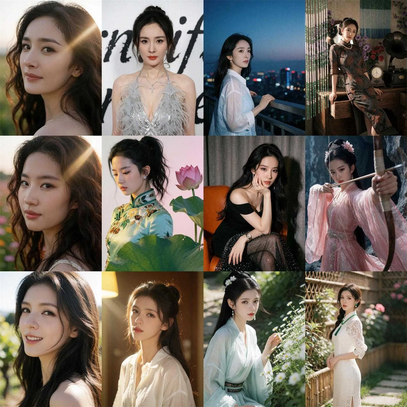 【Krea2】名人lora系列，包含国内几十位女名人