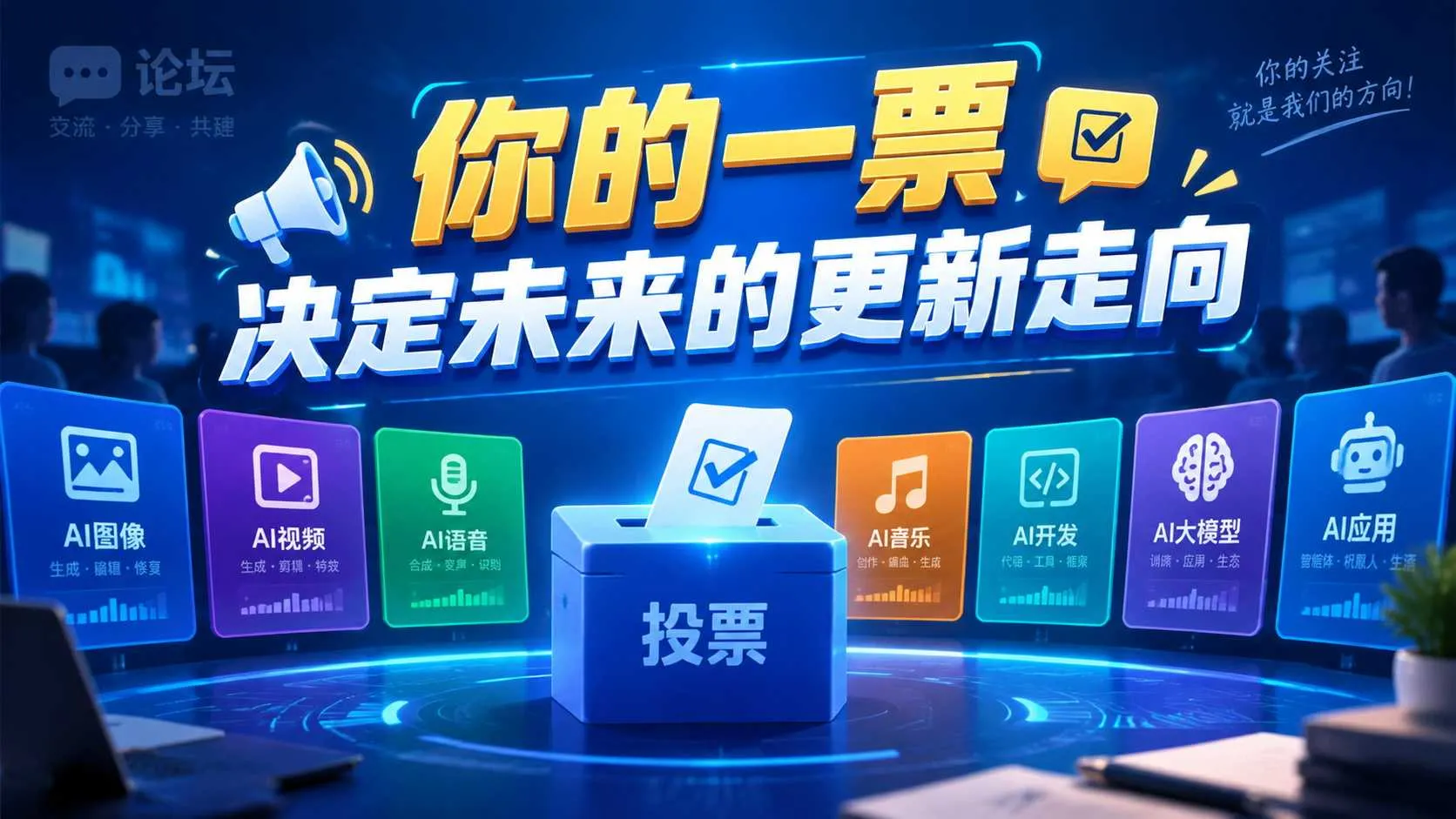 你最关注的AI领域和版块